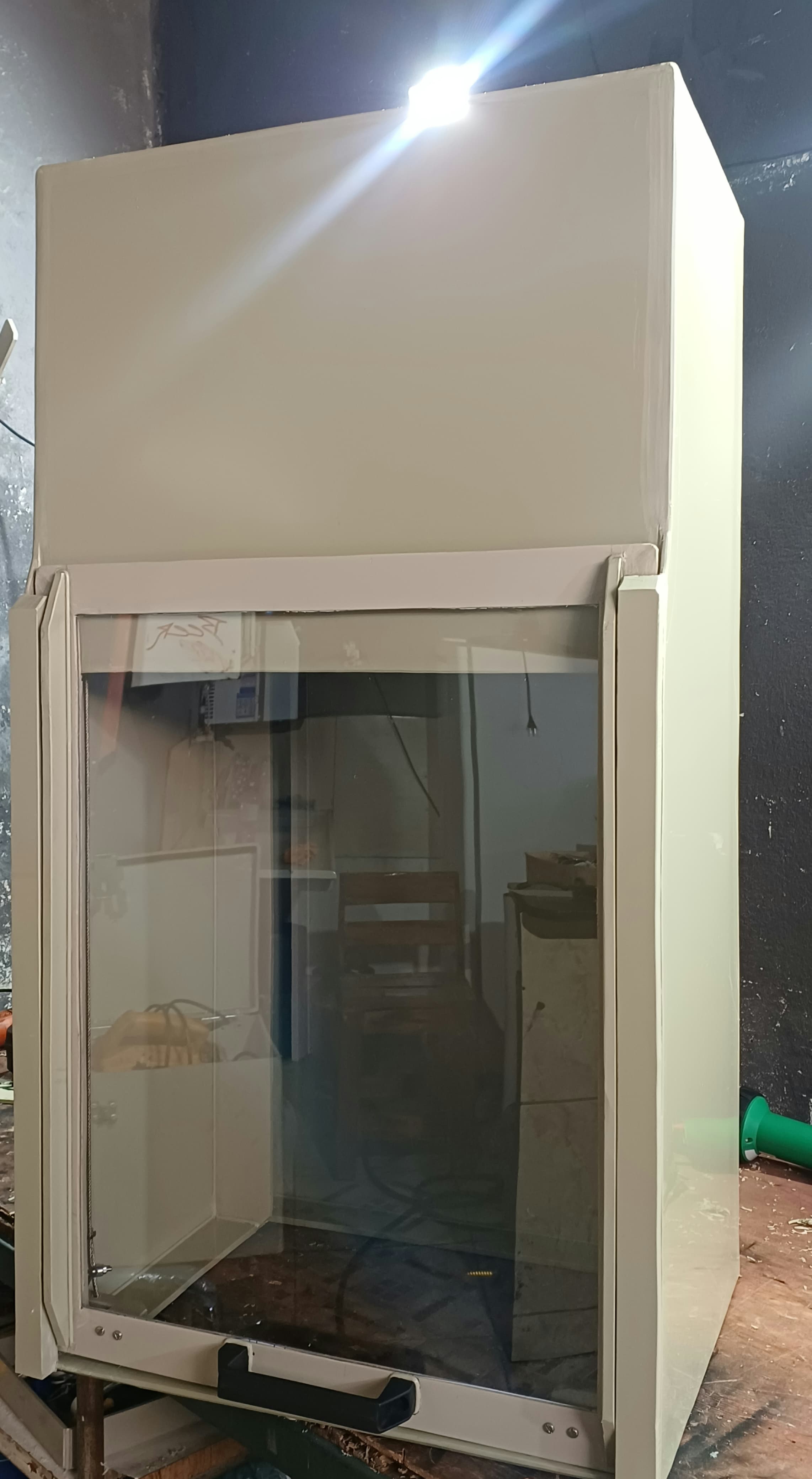 Capelas de exaustão para laboratório em polipropileno